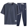thumbnail image 5 of Men's Suits for Everyday Wear Knit Casual Modern Semi Formal Comfortable Stitching Design for Daily Style, 5 of 5