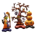 thumbnail image 2 of Halloween Party Inflatable Ghost Pumpkin balloons Kids Balloon Witch Decor Happy, 2 of 4