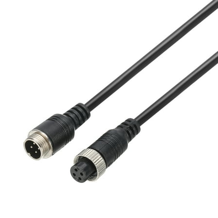 Uxcell 4 Pin Extension Cable Wire 6.6 ft / 2 Meter, 4 Core 24 AWG Power Cord with Male Female Connector