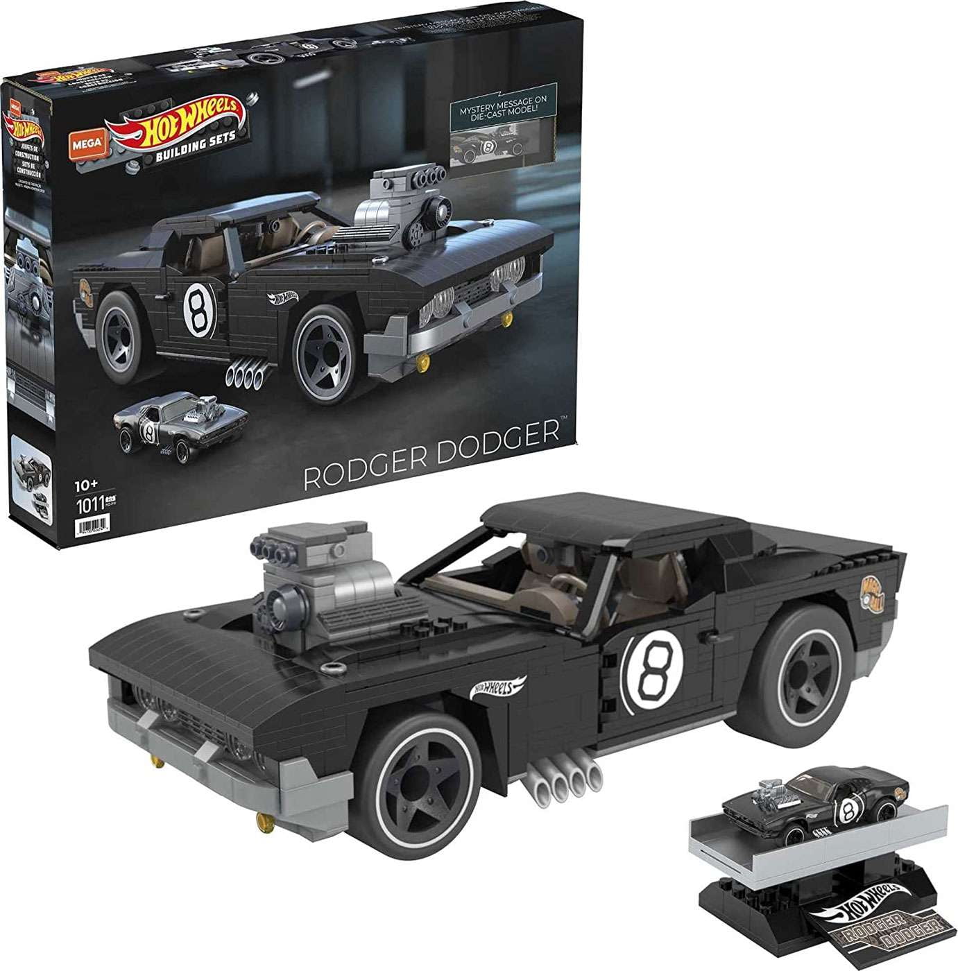 ミニカー MEGA hotwheels building set STREETRODDER Mega Construx Hot Wheels Street Rodder Building Kit