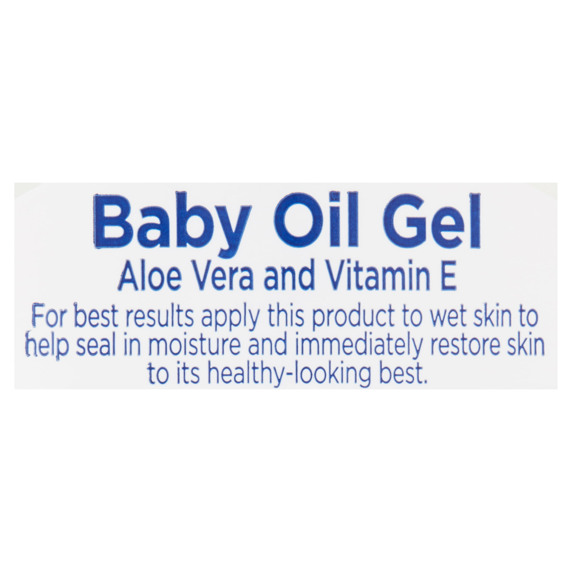 equate baby aloe vera and vitamin e hypoallergenic baby oil gel
