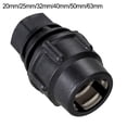 thumbnail image 3 of Tornillo de montaje PP Tubo PE Abrazadera de agua potable Conector 20 25 32 40 50 63MM, 3 of 10