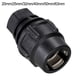 thumbnail image 3 of Tornillo de montaje PP Tubo PE Abrazadera de agua potable Conector 20 25 32 40 50 63MM, 3 of 10