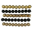 thumbnail image 1 of Holiday Time 45-Count Shatterproof Ornaments-Black/Gold, 1 of 5