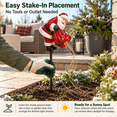 thumbnail image 3 of Santa’s Magic Pour– Flowing LED Christmas Garden Light, Solar Stake, Waterproof Outdoor Yard Pathways Light, Warm Glowing Festive Decor For Porch And Holiday Home Decor, 3 of 9