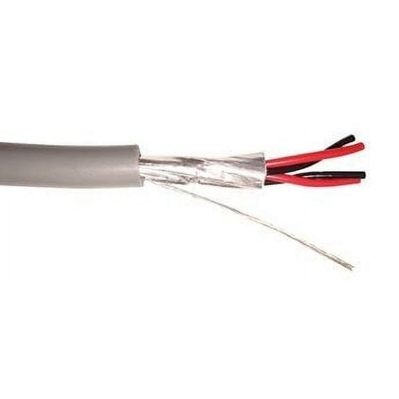 175' Belden 1075A 20 AWG 2 Pair 22 AWG 1C Power Limited Tray Cable Black 300V