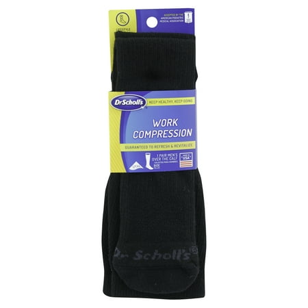 Dr. Scholl's - Dr. Scholl's Men's Work Compression Socks, 1 Pack ...