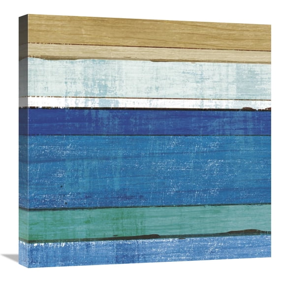 Global Gallery's 'Beachscape V' By Michael Mullan Stretched Canvas Wall Art