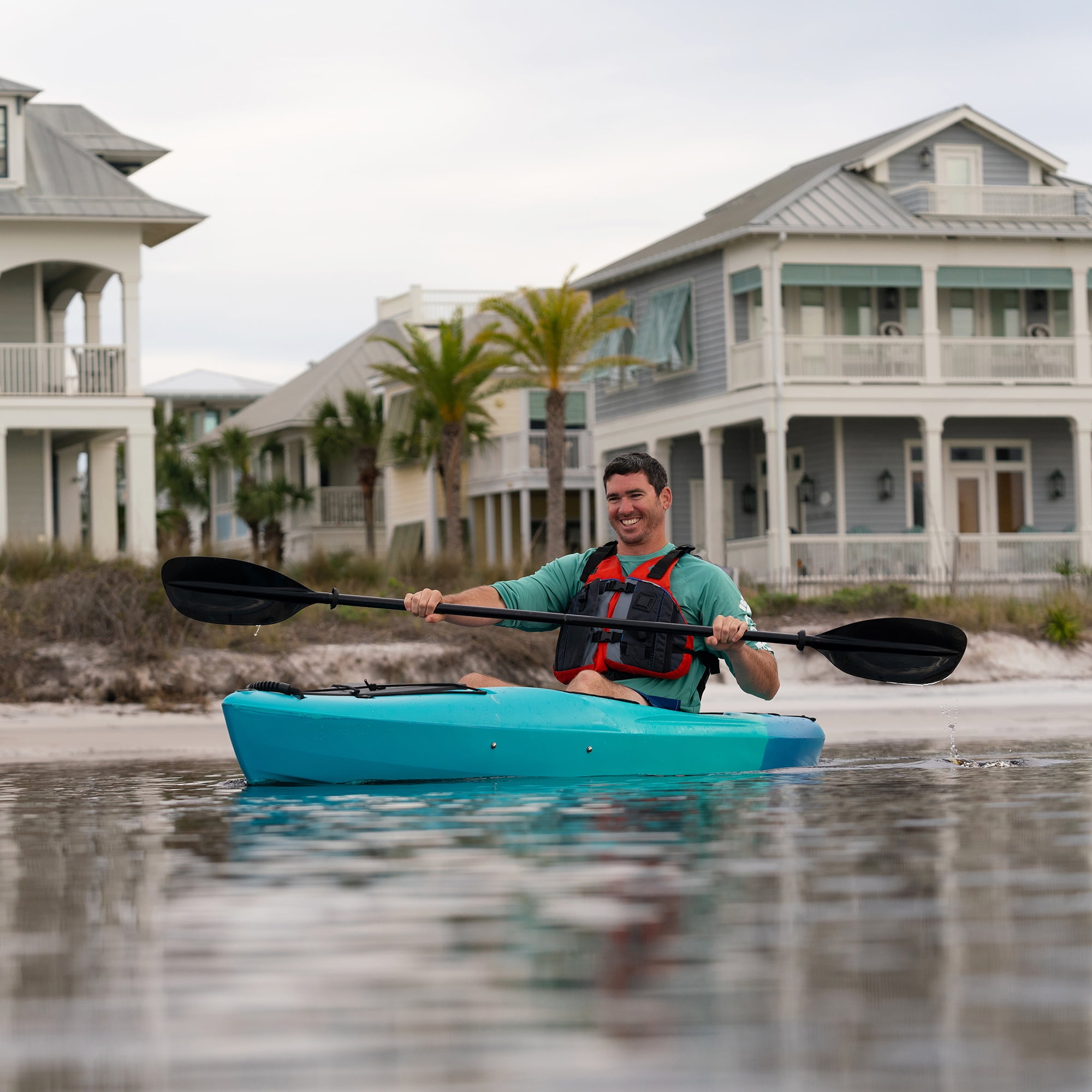 Lifetime Tundra 10 ft Sit-Inside Kayak, Bahama Fusion (91193)