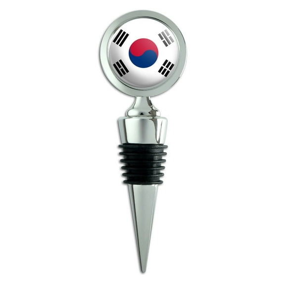 South Korea National Country Flag Wine Bottle Stopper