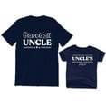 thumbnail image 1 of Baseball Uncle Men's T-Shirt Sports Tee Uncle'S Favorite Baseball Player Kids Toddler Shirt Youth, 1 of 3