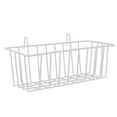 2Pcs Style Grid Tall Storage Basket Metal Wire Hanging Basket for