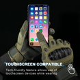 thumbnail image 5 of Guantes tácticos con pantalla táctil para tiro de Paintball, Airsoft, combate, caza, deportes, ciclismo, antideslizantes, dedo completo, 5 of 5