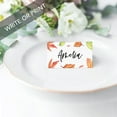 thumbnail image 4 of Koyal Wholesale Autumn Fall Foliage Table Tent Place Cards for Wedding Party Tables, Seating Name Place Cards, 56 Pack, 4 of 5