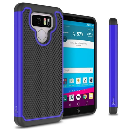 CoverON LG G6 / G6 Plus Case, HexaGuard Series Hard Phone Cover