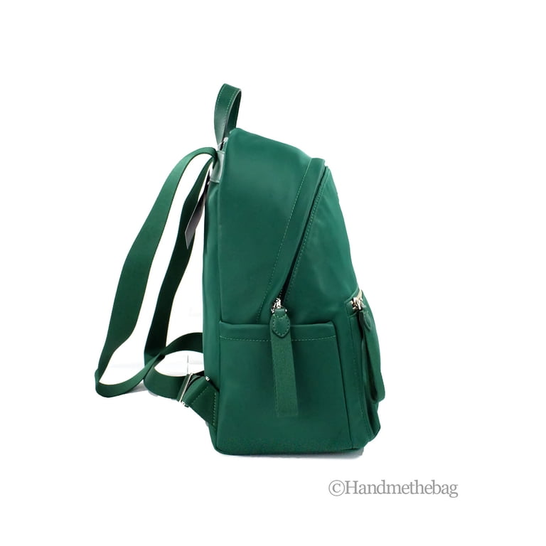Kate Spade Chelsea Medium Nylon Backpack - Deep Jade Green  display picture 3