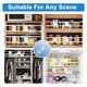 thumbnail image 2 of 8 Piezas de Barras Dobles para Refrigerador RV, Varillas de Tensión Ajustables para Refrigerador, Accesorios de Cocina para Refrigerador RV, Barras para Refrigerador, 2 of 5