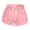 Watermelon Red, variant on Baby Girls Boys Solid Color Summer Shorts Clothes Soft Breathable Cotton Bottoms for Toddler Daily Casual Indoor Outdoor Wear