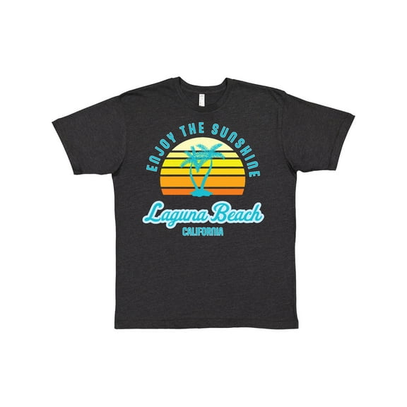 Inktastic Summer Enjoy the Sunshine Laguna Beach California in Blue T-Shirt