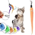 thumbnail image 4 of Outdor Retractable Cat Wand Interactive Teaser With & Tassel For Indoor Cats Telescoping Pole For Exercise & Self Play, 4 of 4