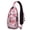 Strawberry Bow (3)-new_26, variant on Sushi Crossbody Sling Bag for Women Men Travel Sling Bag Chest Bag for Traveling Office Small Travel Backpack Trendy Sling Backpack