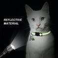 thumbnail image 3 of 6 Pcs Reflective Cat Collar with Bell, Breakaway Cat Collars with Name Tag, 3 of 7