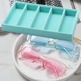 thumbnail image 6 of Eyeglasses Display Tray Glasses Organizer Sunglasses Holder Soft Velvet Material for Home Living Room Tabletop, 6 of 9