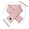 thumbnail image 3 of TIELUTT Smart Heated Scarf Rechargeable Soft Neck Heater with 3000mah Battery Woman Heating Pad for Carpal Tunnel Workout Table Sit up Pad for Exercise Exercise for Legs While Sitting Pt Bands, 3 of 4