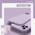 thumbnail image 1 of Funda de silicona líquida cuadrada Original de lujo para iPhone 14 12 13 11 Pro Max Mini XS X XR 6S 7 8 Plus SE2 funda suave fina Coque Tan Jianjun unisex, 1 of 2