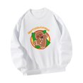 thumbnail image 2 of Sudadera con cuello redondo para mujer, sudadera con estampado de regalo, Tops informales suaves de manga larga, sudadera para uso diario, trabajo , S S, 2 of 10