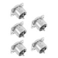 thumbnail image 4 of 5PCS XLR Female Panel Mount Microphone Audio Connector Durable Pin Easy Installation for Sound Systems Studio Equipment Versatile Compatibility, 4 of 5