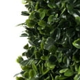 thumbnail image 2 of Vickerman 4' Potted Artificial Boxwood Cone., 2 of 9