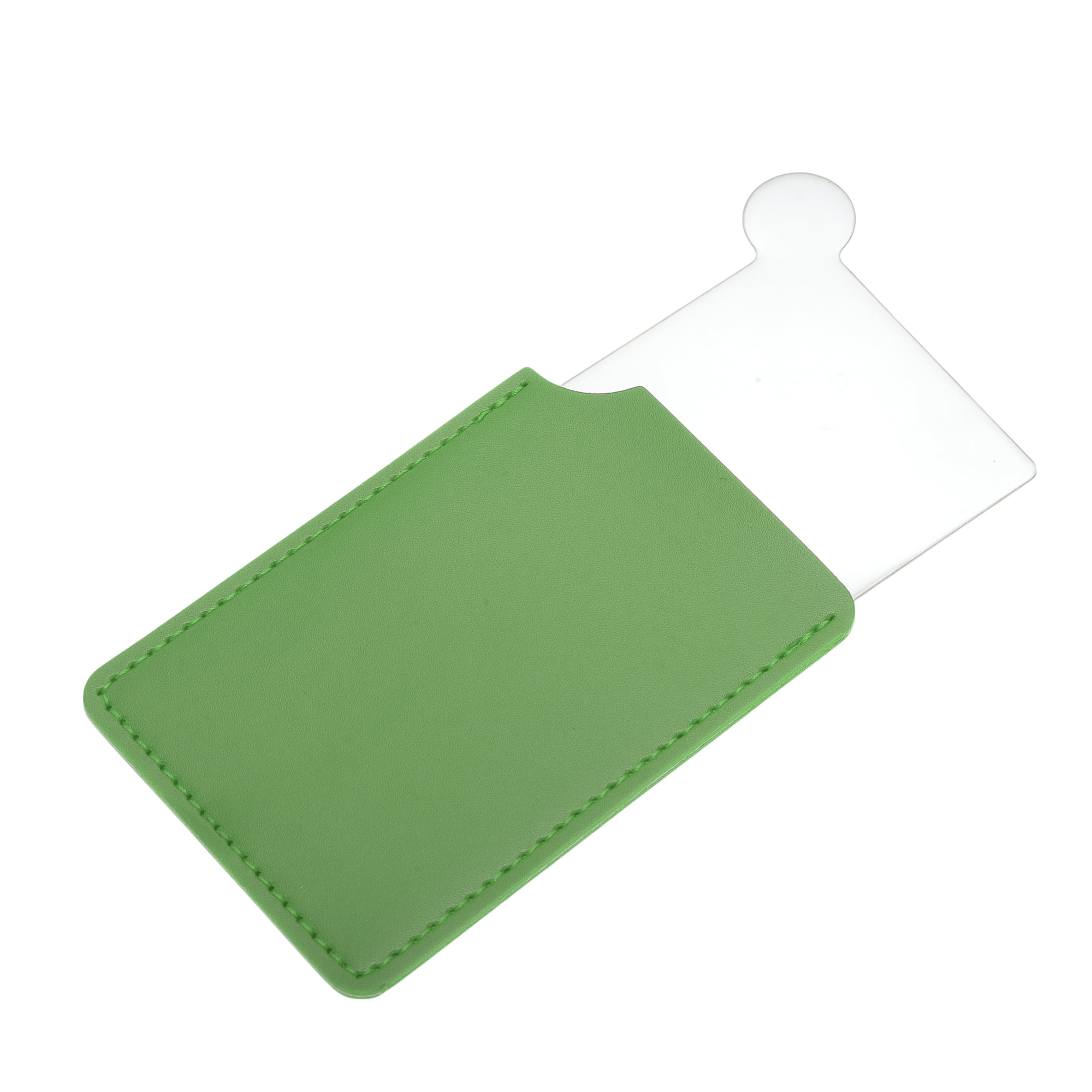 Unique Bargains 1 Pc Convenient Makeup Mirror Green