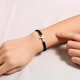 thumbnail image 5 of ShiYe toys store Piezas Pulsera de Cruz de la Amistad Pulsera Trenzada de Cuerda Negra Pulsera de Cruz Ajustable Pulseras de Pareja a Juego Hechas a Mano para Mujeres Hombres Hermano Kabbalah Strand P, 5 of 5