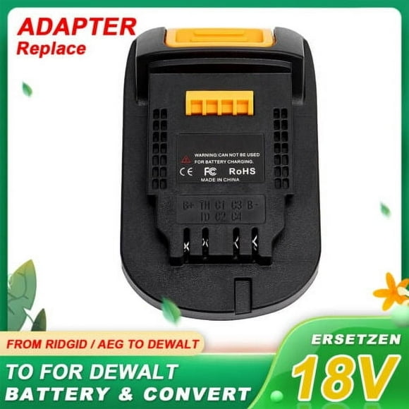 Battery Adapter for 18v Ridgid/AEG Li-ion Battery Convert to dewalt 18V 20v max BatteryDCB200