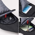 thumbnail image 4 of Crossbody Sling Backpack Sling Bag Travel Hiking Chest Bag Daypack-black, 4 of 5