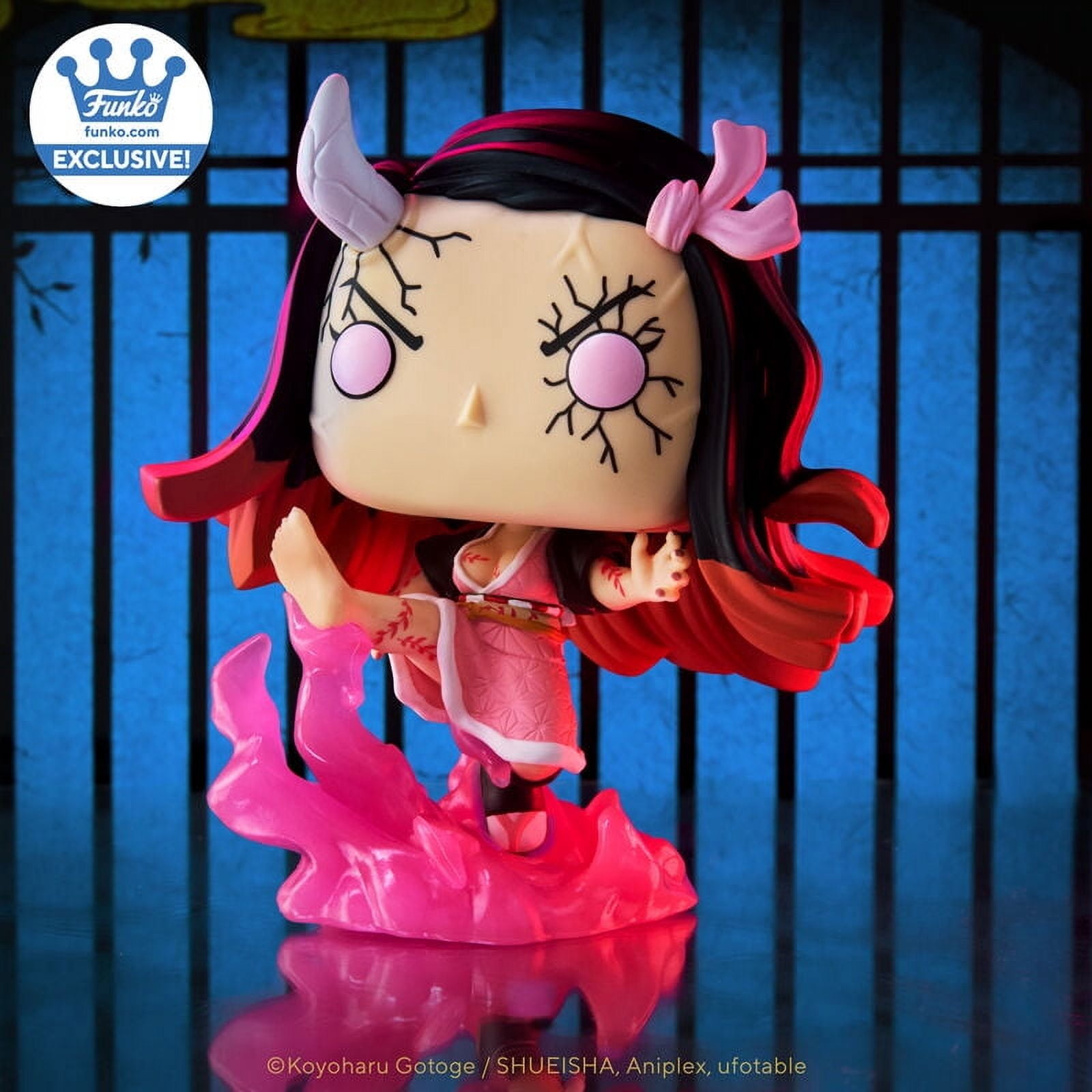 Funko Pop! Plus Demon Slayer 1663 Nezuko Kamado (Blood Demon Art) Glow-In-The-Dark Exclusive