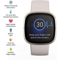 thumbnail image 3 of Reloj inteligente Fitbit Sense Advanced Health Soft Gold renovado, 3 of 3