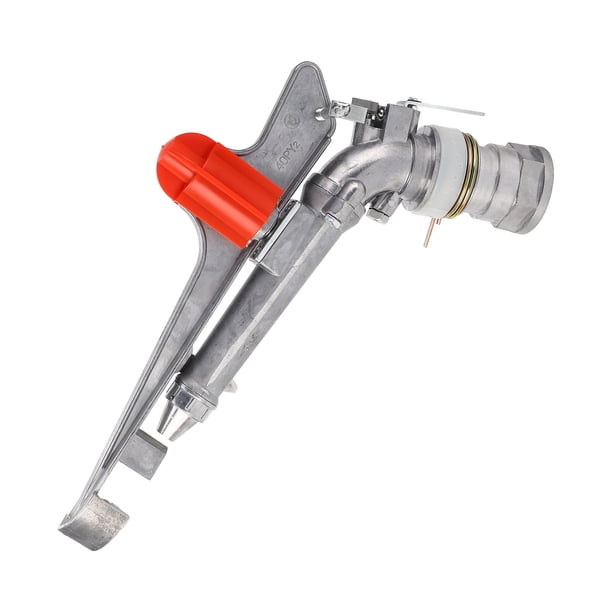 Pistola Rociadora De Riego Por Aspersión Para Césped, Aspersor De Riego Agrícola De Riego Por Agua A Alta Presión Giratorio De 360 grados De 2 Pulgadas Para
