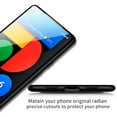 thumbnail image 3 of X-level Google Pixel 6 Case Ultra-Thin Slim Fit [Guardian Series] Phone Cases Soft Flexible TPU Matte Finish Coating Light Protective Back Cover for Pixel 6 - Black, 3 of 6
