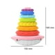 thumbnail image 4 of Juguetes Apilables Para Bebés Juguetes Montessori Anillos de pila de material no tóxico ABS para niñas niños rosa Ehuebsd libre de BPA, 4 of 4