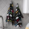thumbnail image 5 of T-fal Print Fiber Reactive Kitchen Towel, Two Pack, Utensils, 5 of 6