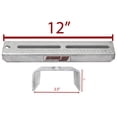 thumbnail image 4 of Extreme Max 3006.7075 12" Galvanized Swivel-Top Bunk Bracket with Hardware for 2" x 3" Trailer - 4-Pack, 4 of 4