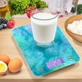 thumbnail image 7 of High Precision Digital Kitchen Scale Tempered Glass Food Scale Multifunction Scale Small Kitchen Appliances Pastel Blue Dandelions, 7 of 7