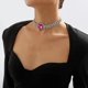thumbnail image 1 of Baroque Light Luxury Claw Chain Full Diamond Elegant Neckchain Romantic Sweet Love Dinner Necklace Choker, 1 of 2