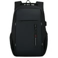 thumbnail image 1 of Tignapoo High-Capacity Water-Repellent Backpack with USB Charging Port, Durable Polyester Oxford Fabric, Multi-Layer Design for 17in Laptops, SLR Cameras, Tablets - Available in Black, Blue, Gray, Red, 1 of 6