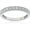 White, variant on 1/10 CT TW Lab Grown Diamond Rings for Women | Real 10K Yellow Gold Milgrain Diamond Band | Size 4.5