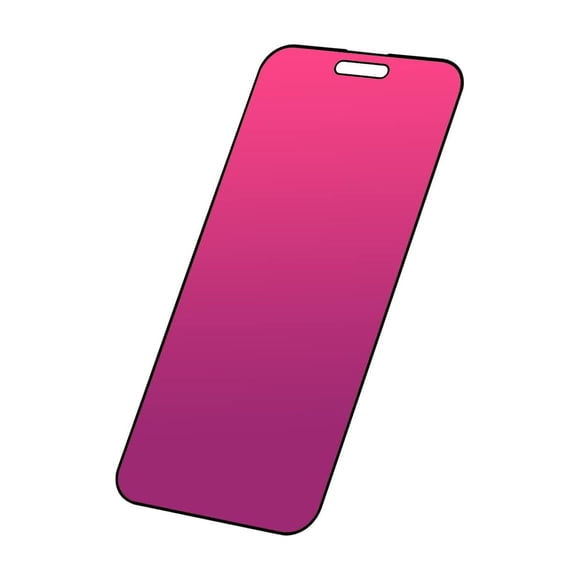 Egkimba Protector De Pantalla De Privacidad Para Iphone 17 Pro, 1 Paquete De Vidrio Templado De 6,3 Pulgadas, Protección Ocular De Color Degradado, Cobertura Completa Con Marco De Instalación