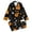H608 Black, variant on SJLDQY Halloween Pajamas for Girls Hallowmas Print Long Sleeve Shirts and Pants 2 Piece Loungewear Sets Casual Sleepwear Button Down Pj Sets