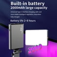thumbnail image 3 of Mistaha Portable M12 LED Fill Light with Built-in Lithium Battery - Ideal for Video Conferences, Live Streaming, and Selfies - Adjustable Color Temperature and Brightness - Clip-On Design for, 3 of 6